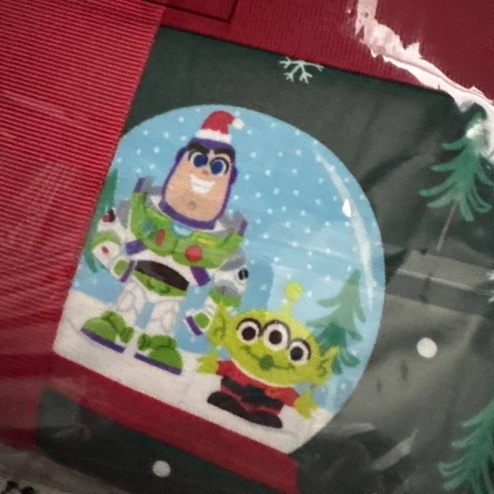 NWT Little Sleepies DISNEY Pixar SNOW GLOBES Large Triple Layered CLOUD BLANKET